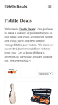 Mobile Screenshot of fiddledeals.com